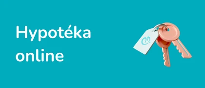 Ilustrace - hypotéka online
