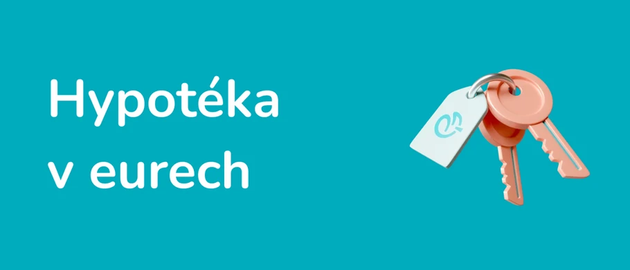 Ilustrace hypotéka v eurech