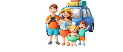 Rodinka na dovolené