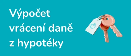 Ilustrace - Výpočet vrácení daně z hypotéky 
